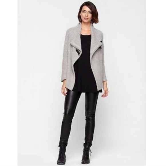 Eileen Fisher Darkpearl Supersoft Yak Merino Wool Honeycomb Sweater - Picture 1 of 16